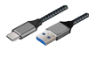 LINK'UP LINUSBCUSBA2M USB-C vers USB-A 2 Metres