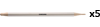 SAMSUNG FLIP WMR MAGNETIC PEN (CY-PENRXEN) Pack 5 stylets