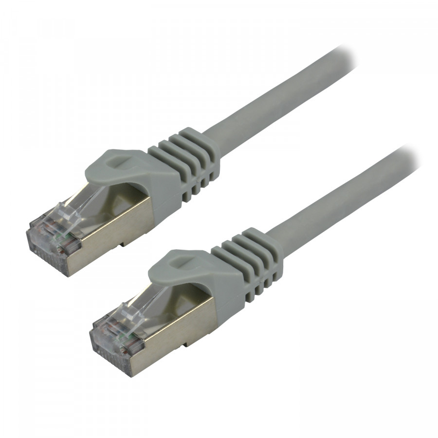 LINK'UP RJ45-CAT 7 S/FTP LSZH 30m Gris