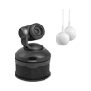 VADDIO ConferenceSHOT AV HD Noir -CellingMIC2 Blanc