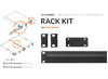 BLAZE KIt de montage en Rack  1/2 rack  (MCH-888-001)