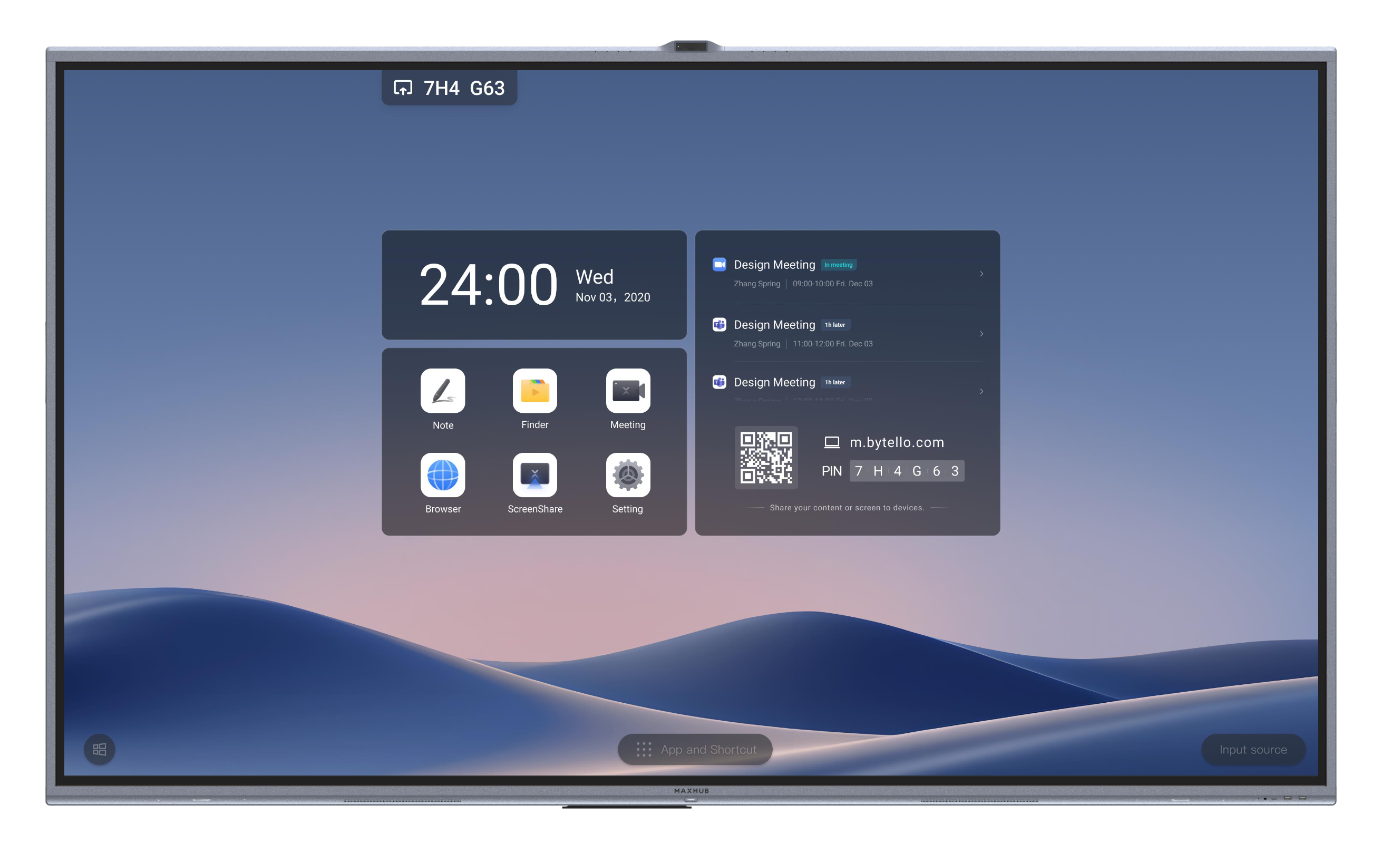 MAXHUB XBoard V7 series C9850